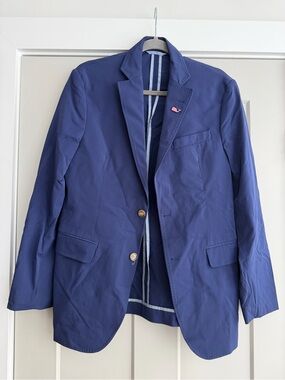 Vineyard Vines Performance Navy Blue Sport Coat Blazer 38R